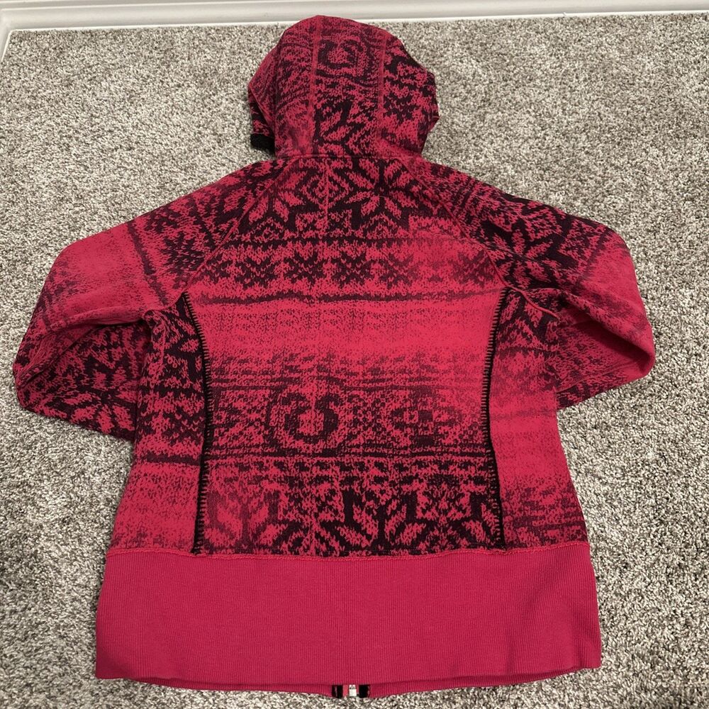 Lululemon Scuba Hoodie Special Edition Snowflake Full Zip Jacket Fleece Size 8 - Picture 9 of 10